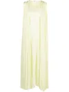 Jil Sander Draped Layered Maxi Dress