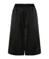 Jil Sander Drawstring-fastening Shorts In Black