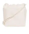 Jil Sander Drawstring-fastening Shoulder Bag In White