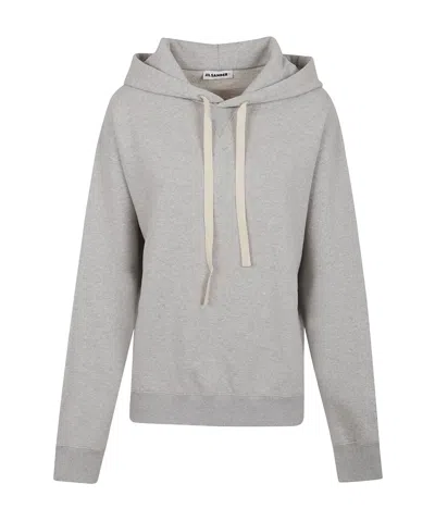 JIL SANDER JIL SANDER DRAWSTRING HOODIE