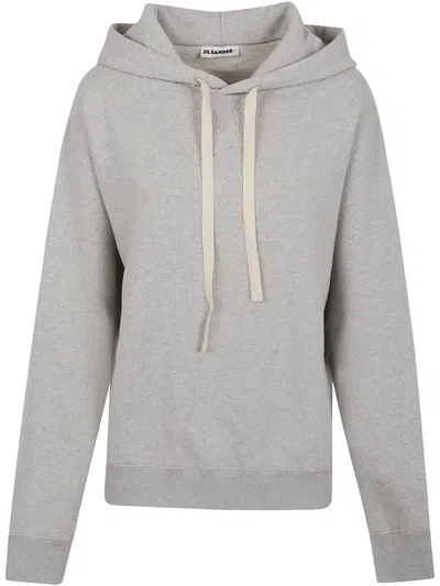 JIL SANDER DRAWSTRING HOODIE