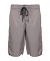 Jil Sander Long Swimsuit In Gray