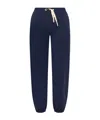 Jil Sander Cotton Joggers With Elastic Waistband And Cuffs In Blue