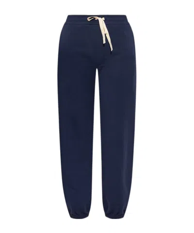 Jil Sander Drawstring Sweatpants In Blue