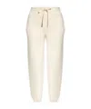 Jil Sander Drawstring Track Pants In White