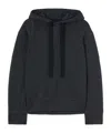 Jil Sander Wool Hoodie In Black