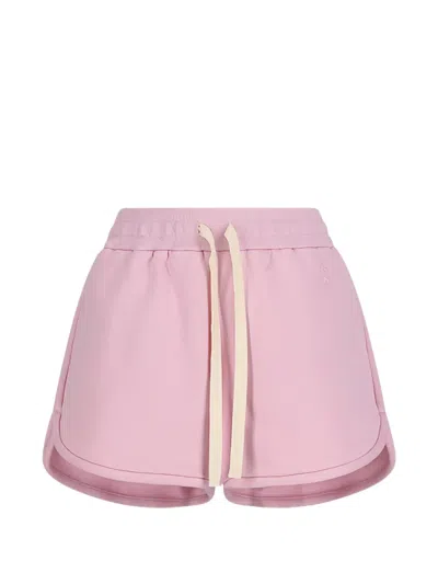 Jil Sander Drawstring-waist Shorts In Pink