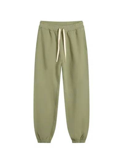 Jil Sander Drawstring-waist Track Pants In Green