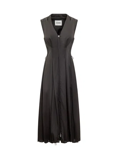 Jil Sander Dress 106 In Black