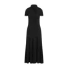 Jil Sander High-neck Viscose Midi Dress