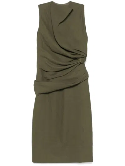 Jil Sander Dress In Green