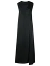 Jil Sander Dress In Black Acetate Blend Women In Black