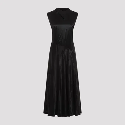 JIL SANDER DRESS IN BLACK POLYAMIDE POLYESTER