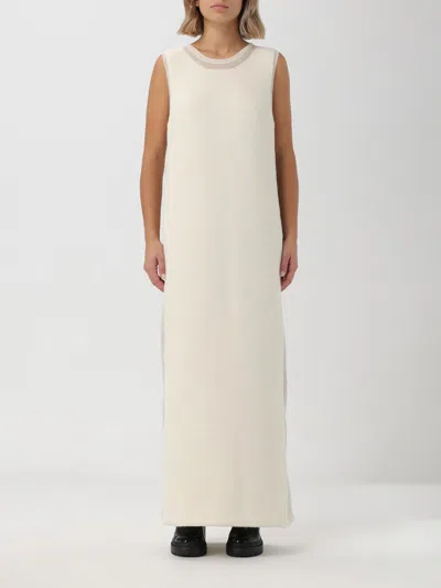 Jil Sander Dress  Woman In Ivory