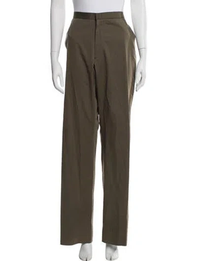 Pre-owned Jil Sander Dress Pants In Green