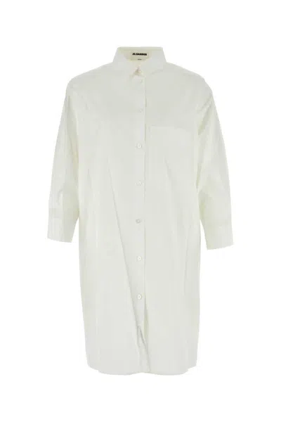 Jil Sander Dress In White