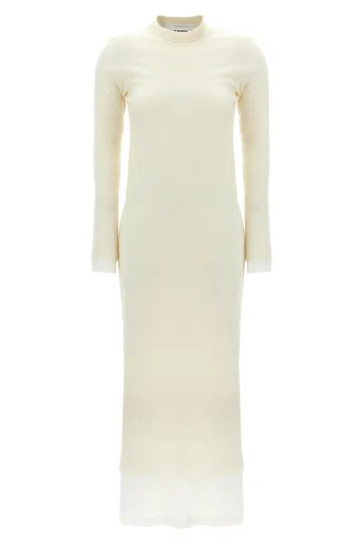 JIL SANDER JIL SANDER DRESS WITH PETTICOAT