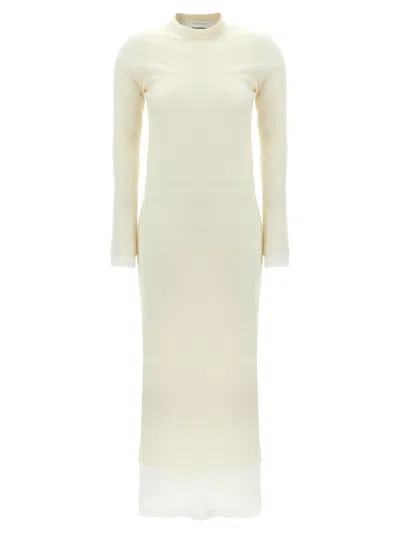 Jil Sander Dress With Petticoat