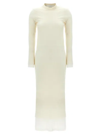 JIL SANDER DRESS WITH PETTICOAT