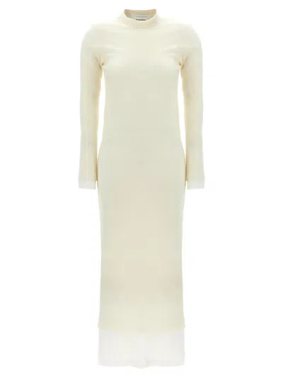 JIL SANDER DRESS WITH PETTICOAT