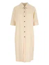 Jil Sander Short Sleeves Knee Length Dress