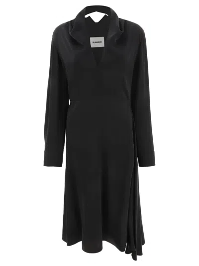 Jil Sander Dresses In Black