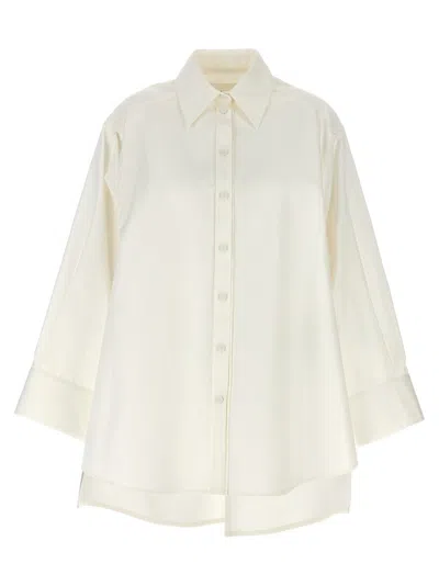 JIL SANDER JIL SANDER DROP SHOULDER OVERSIZED SHIRT