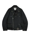 Jil Sander Duchess Zip-up Jacket In Black