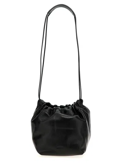 Jil Sander Dumpling Crossbody Bag In Black