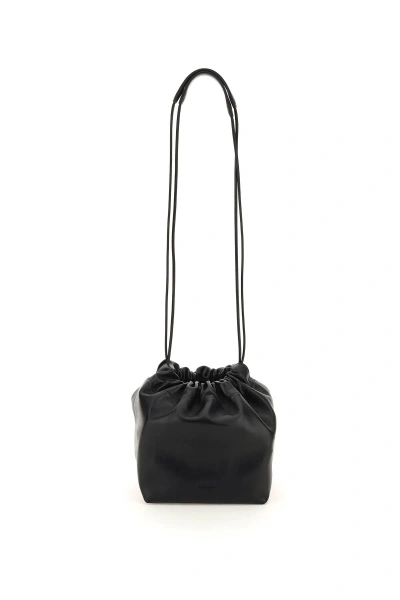 Jil Sander Dumpling Crossbody Bag In Black (black)