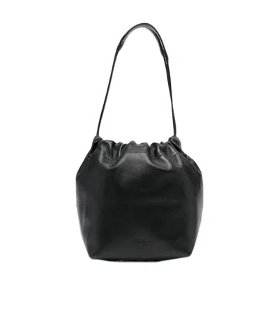 JIL SANDER JIL SANDER DUMPLING DRAWSTRING SHOULDER BAG