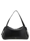 Jil Sander Shoulder Bag With Double Handles And Smooth Finish In Black