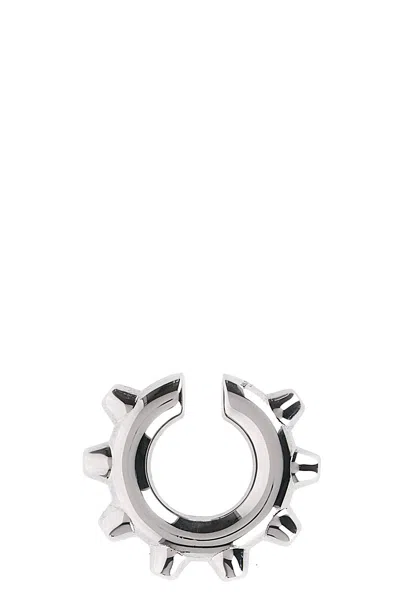 Jil Sander Earcuff '733' In Silver
