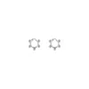 Jil Sander Earrings 1338 In Silver