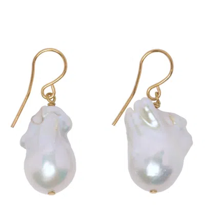 Jil Sander Earrings In White