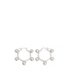 Jil Sander Earrings In Silver