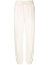 Jil Sander Woman Pants White Size 8 Viscose In Neutrals