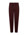 Jil Sander Wool Trousers In Brown