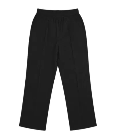 Jil Sander Elastic Waist Casual Pants In Black