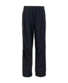 Jil Sander Elastic Waist Denim Trousers In Black
