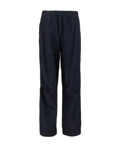 Jil Sander Elastic Waist Casual Pants In Black