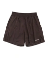 Jil Sander Elastic Waist Shorts In Black