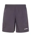 Jil Sander Boxer Shorts Featuring Single Back Pocket In Brown