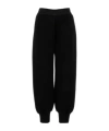 Jil Sander Pantalone Jogging In Misto Lana Nera  Donna
