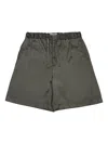 Jil Sander Elastic-waistband Shorts In Green