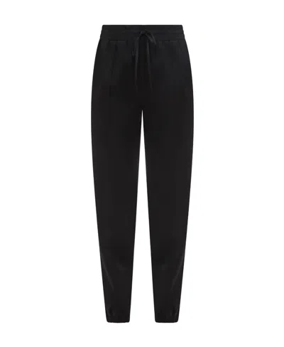 Jil Sander Elasticated Cotton Track-pants In Black