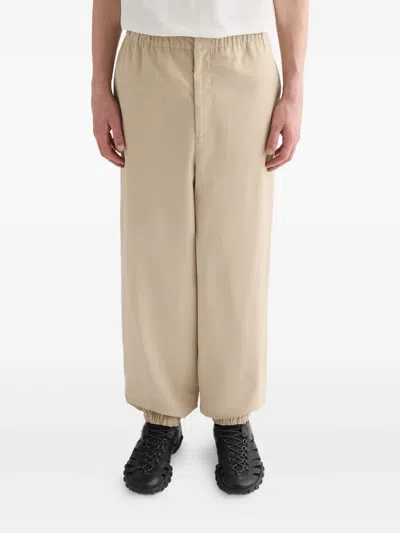 Jil Sander Hose Mit Elastischem Saum In Neutral