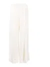 Jil Sander Elasticated Straight-leg Trousers In White