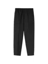 Jil Sander Elasticated Trousers In Black