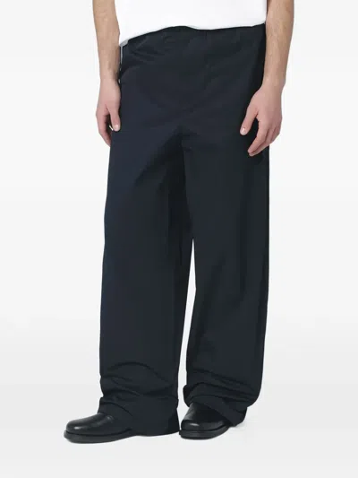 Jil Sander Elasticated Trousers In Blue